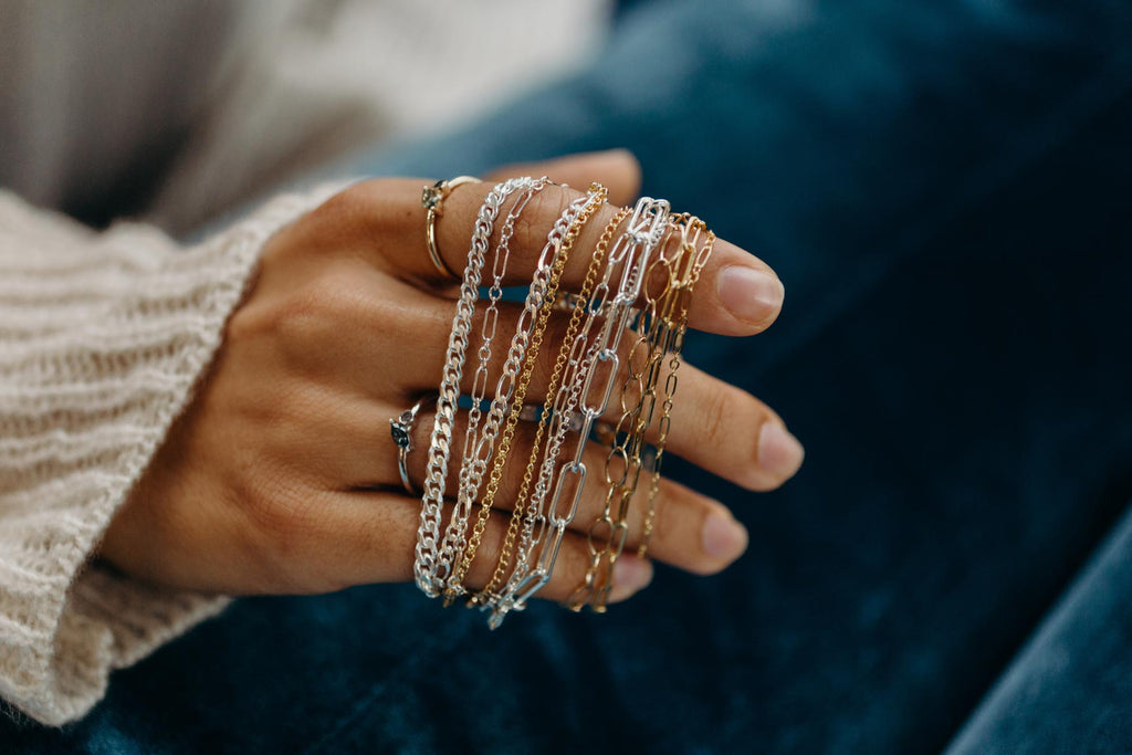 How To Wear Sterling Silver Bracelets (And Why You Should) – Aquila  Jewellery